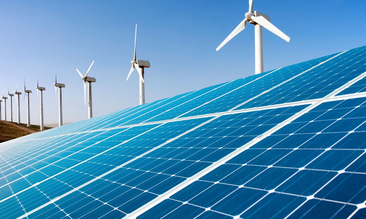 Yenilenebilir enerji sistemlerinde kondansatör (fotovoltaik rüzgar enerjisi silindiri)